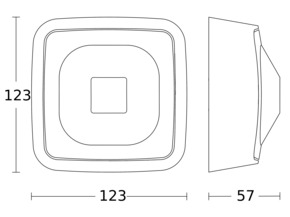 Steinel Präsenzmelder BT IPD WS HF 360-2 AP BT IPD