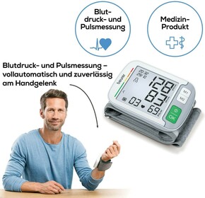 Beurer Blutdruckmessgerät Handgelenkmessung BC 51