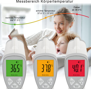 PROFI CARE Fieberthermometer PC-FT 3094 weiß