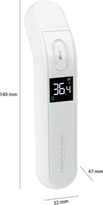 PROFI CARE Fieberthermometer PC-FT 3095 weiß