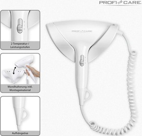 PROFICARE Haartrockner ProfiCare PC-HT 3044 weiß