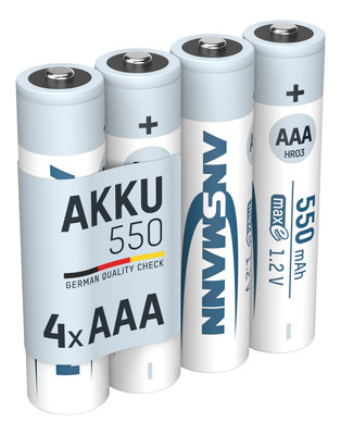 Ansmann AKKU NIMH MICRO 550 BLI=4 5030772