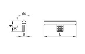 Ridi-Leuchten LED-Strahlermodul 4000K VLMF- #0321885SW691
