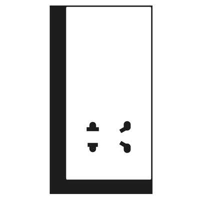 Jung Abdeckung 1-fach ch Serie LS, dark SO AL 7522 D PL