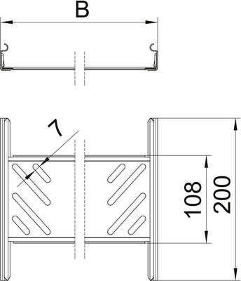 OBO Bettermann Vertr Längsverbinder-Set 35x100x200mm KTSMV 310 FS OBO Bettermann Vertr Längsverbinder-Set 35x100x200mm KTSMV 310 FS