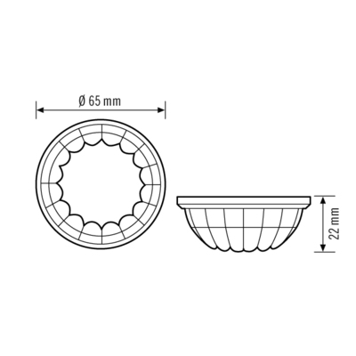 ESYLUX Linsenmaske DEFENSOR #EM10025440