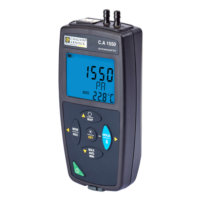 Chauvin Arnoux Mikromanometer mit Pitorohr im Set C.A 1550 P01654555