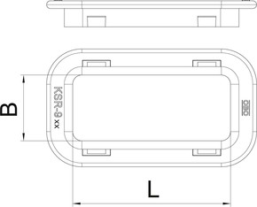 OBO Bettermann Vertr Kabelschutzring f.Seitenloch. KSR-910 PE
