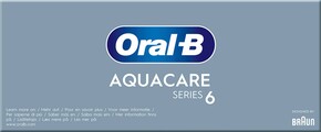 ORAL-B Oral-B Munddusche AquaCare 6 weiß