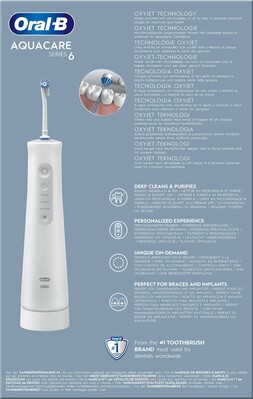 ORAL-B Oral-B Munddusche AquaCare 6 weiß