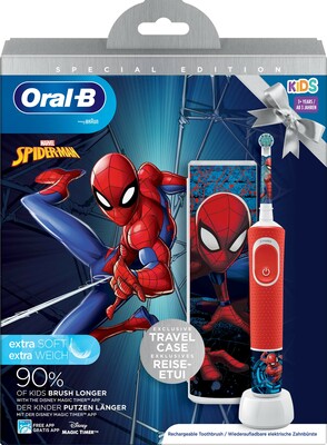 ORAL-B Oral-B Zahnbürste Kids Geschenkset D100k Spiderman