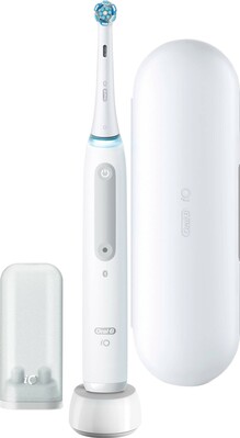 ORAL-B Zahnbürste+Etui Magnet-Technologie iO 4 +Reiseetui weiß