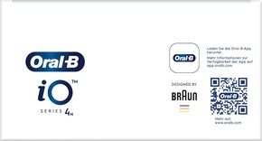 ORAL-B Zahnbürste+Etui Magnet-Technologie iO 4 +Reiseetui weiß