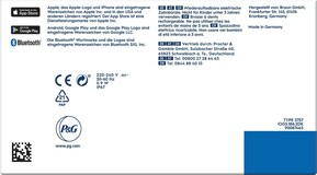 ORAL-B Oral-B Zahnbürste Magnet-Technologie iO Series 5 Blush Pi