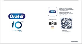 ORAL-B Zahnbürste Magnet-Technologie iO Series 6 schwarz Lava