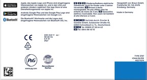 ORAL-B Zahnbürste Magnet-Technologie iO Series 6 weiß