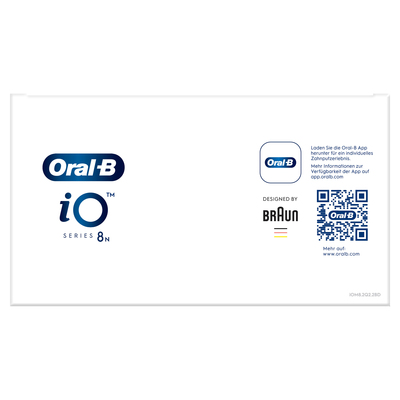 ORAL-B Oral-B Zahnbürste Magnet-Technologie iO Series 8N schwarz Onyx