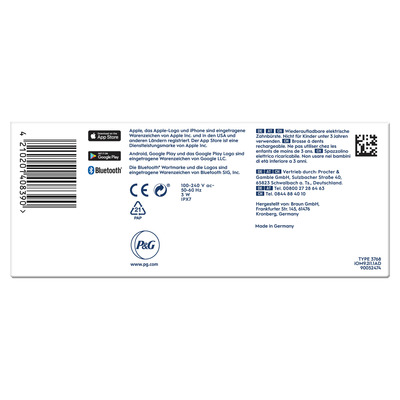ORAL-B Zahnbürste Magnet-Technologie iO Series 9N RoseQua