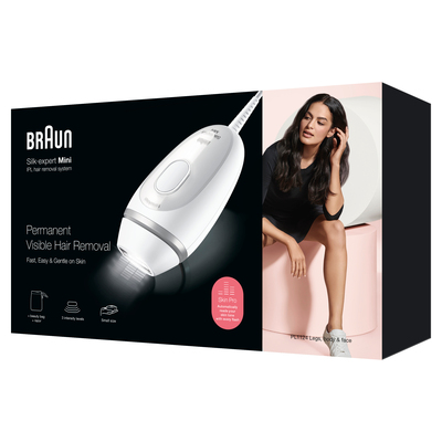 BRAUN IPL Enthaarungsgerät Silk-expert Pro IPL PL1124 weiß/si