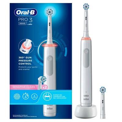 ORAL-B Oral-B Zahnbürste Pro 3 3000 SensiClws