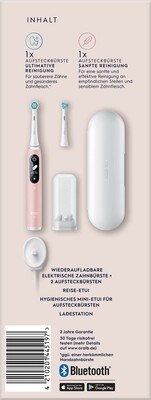 ORAL-B Zahnbürste Magnet-Technologie iO Series 6 PinkSand