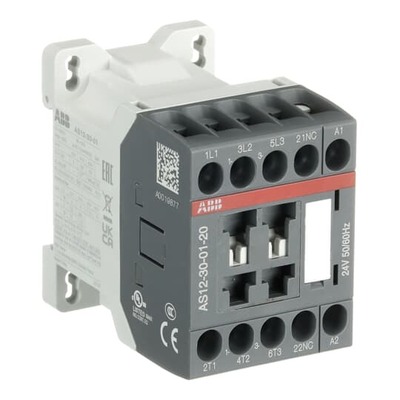 ABB Stotz S&J Schütz 24V 50/60Hz AS12-30-01-20
