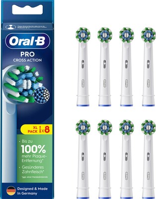 ORAL-B Oral-B Aufsteckbürste Mundpflege-Zubehör EB Pro CrossAc 8er