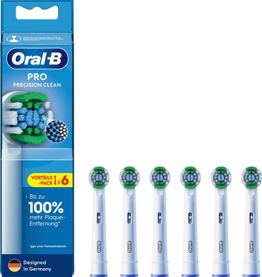 ORAL-B Aufsteckbürste Mundpflege-Zubehör EB Pro Prec Cl 6er
