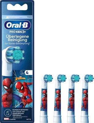 ORAL-B Aufsteckbürste Mundpflege-Zubehör EB Spiderman 4er