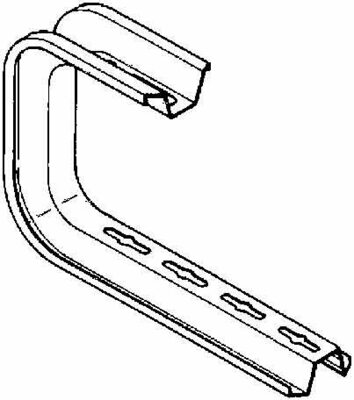 Niedax Tragkonsole für Deckenmontage TKSU 100