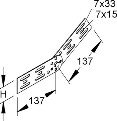 Niedax Gelenk RGV 60 F