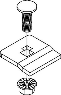 Niedax Leiterbefestigung WSTB 2