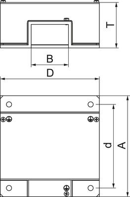 OBO Bettermann Vertr T-Reduzierabzweig f. Wand-/Deckenmont. BSKM-TR 1025