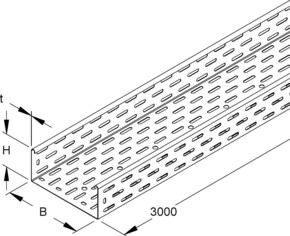 Niedax Kabelrinne RL 85.500