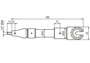 DEHN Adapter starr ADS ZK 185