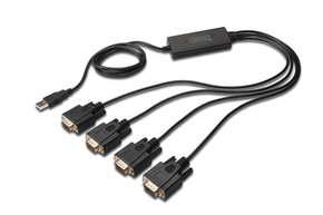 DIGITUS USB zu Seriell-Adapter RS232 4 x RS232 DA-70159