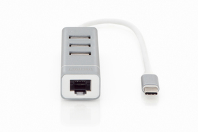 DIGITUS USB 2.0 Type-C 3-Port-Hub DA-70253