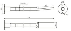DEHN Kupfer-Kabel-Erdungsbrücke H07V-K DBEB4FLEX/EBS150319