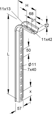 Niedax Abhängung TKS 500