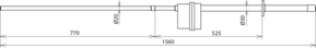 DEHN Spannungsprüfer PHE 6-20kV 16,7Hz PHE 6 20 S 16.7 1P