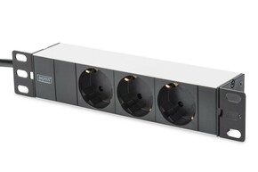 DIGITUS Wandschrank-Set incl. Panel+Switch DN-10-SET-1