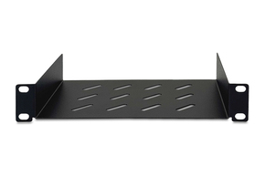 DIGITUS Fachboden 1HE, RAL 9005 DN-10-TRAY-1-B