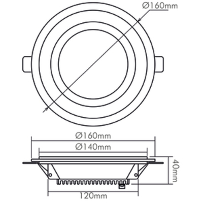 Nobile LED-Glas-Panel SCCT, 350mA 1560906047