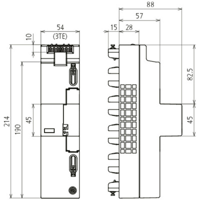 DEHN Kombi-Ableiter DSH ZP B2 LSG TT 255