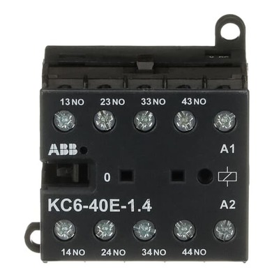 ABB Stotz S&J Kleinhilfsschütz sschütz 24V DC, 1,4W KC6-40E-1.4-81