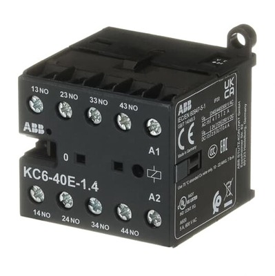 ABB Stotz S&J Kleinhilfsschütz sschütz 24V DC, 1,4W KC6-40E-1.4-81