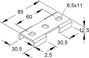 Niedax Kreuzverbinder KV 30