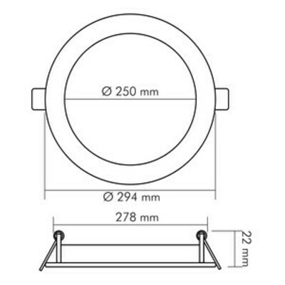 Nobile LED-Panel Flat 830, 350mA, weiß 1574081512