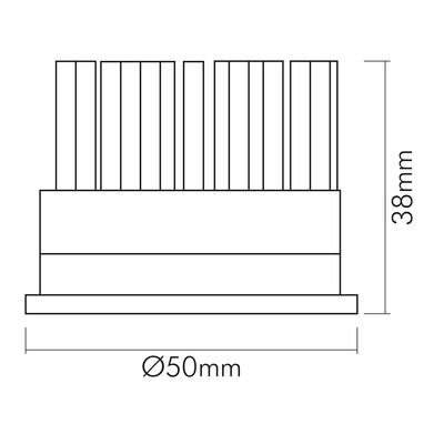 Nobile LED Modul D50 mit Linse neutralweiß 8053211903