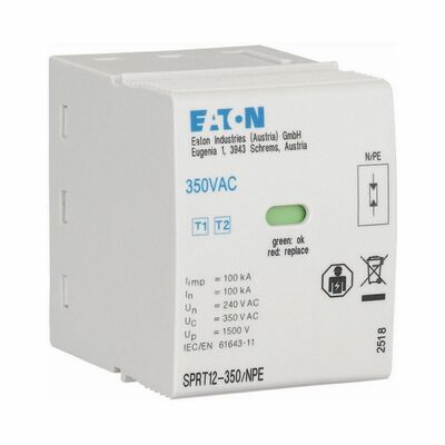 Eaton Überspannungs-Schutzmodul Einsatz SPRT12 NPE SPRT12-350/NPE